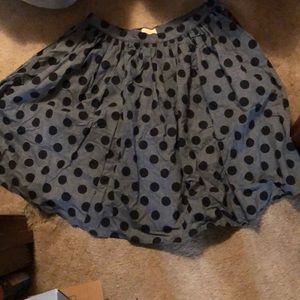 Polka Dot Circle Skirt ModCloth (Saturday Sojourn)